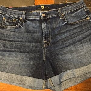 Denim Blue Women's Shorts